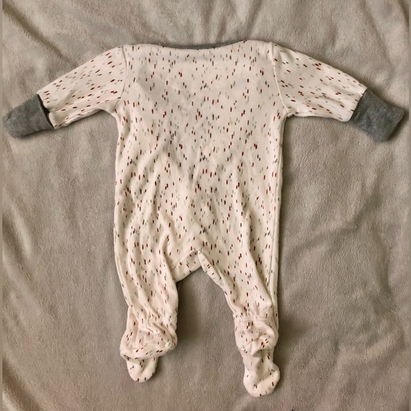 Bundle of 2 patterned matching onesies• Trois moutons• Baby clothes• Pre - Picture 6 of 9